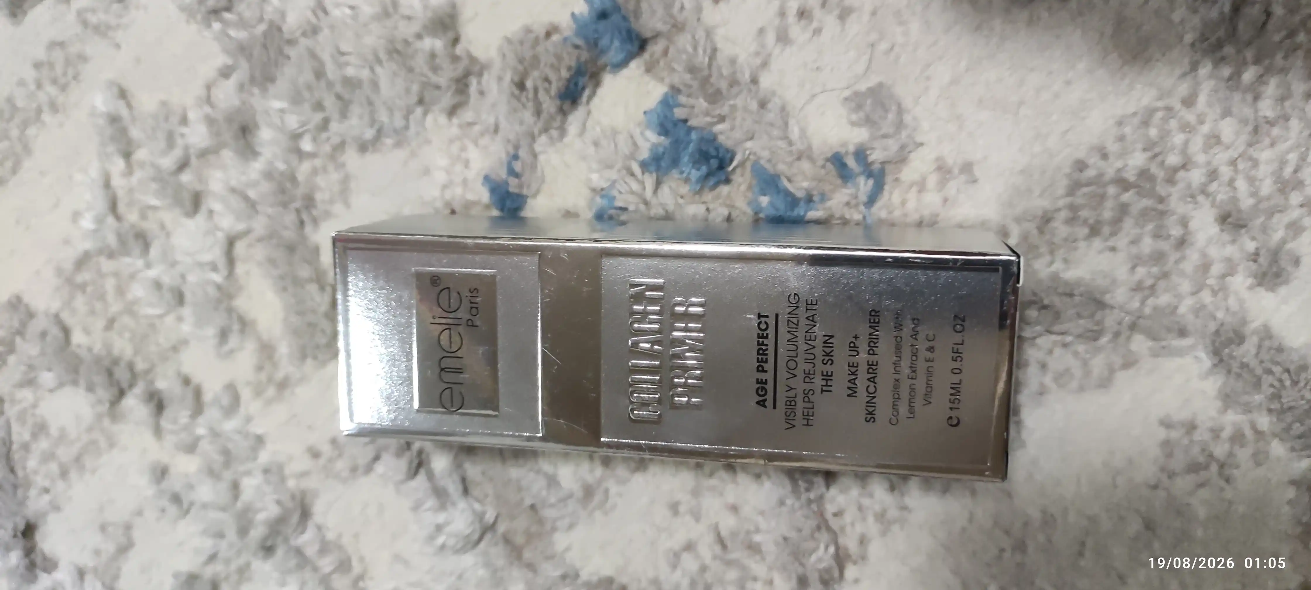 Основа под макияж EMELIE 24K GOLD, база под макияж для лица, праймер, тональная основа 15 г