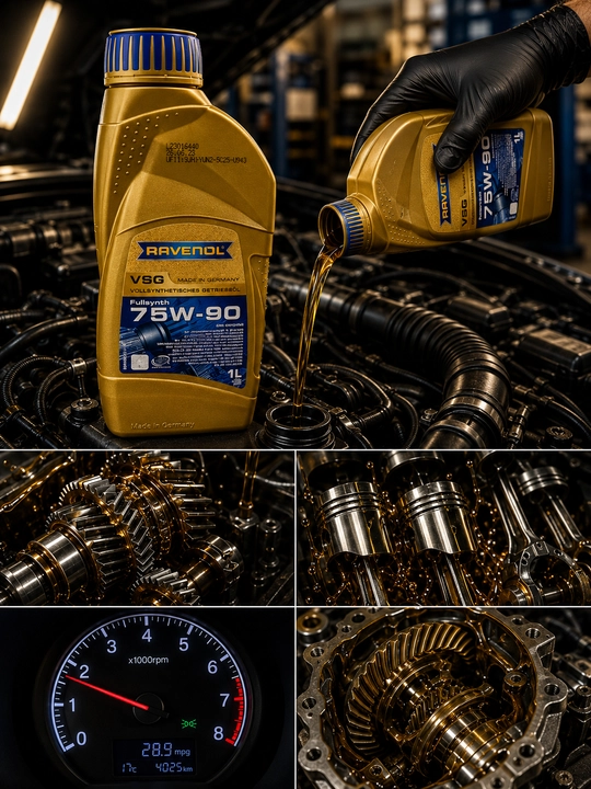 Трансмиссионное масло RAVENOL VSG 75W-90