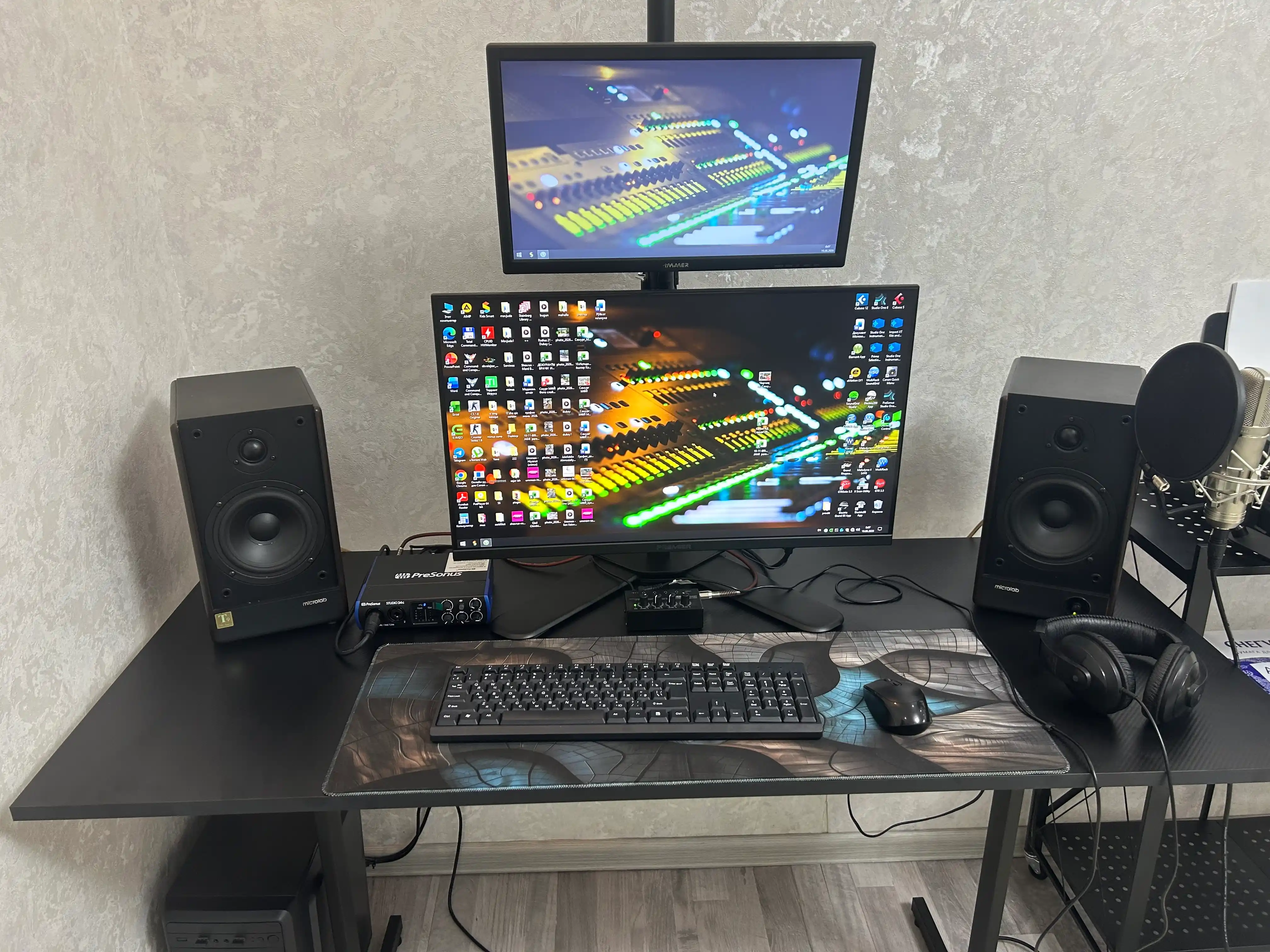 Yozuv stoli ofis va maktab uchun, kompyuter va geyming stoli, 140×60CM