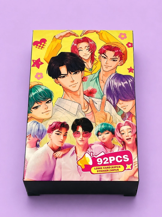 Lomo карты K-POP DEMON HUNTERS, 55 шт, коллекционные карточки для фанатов KPOP