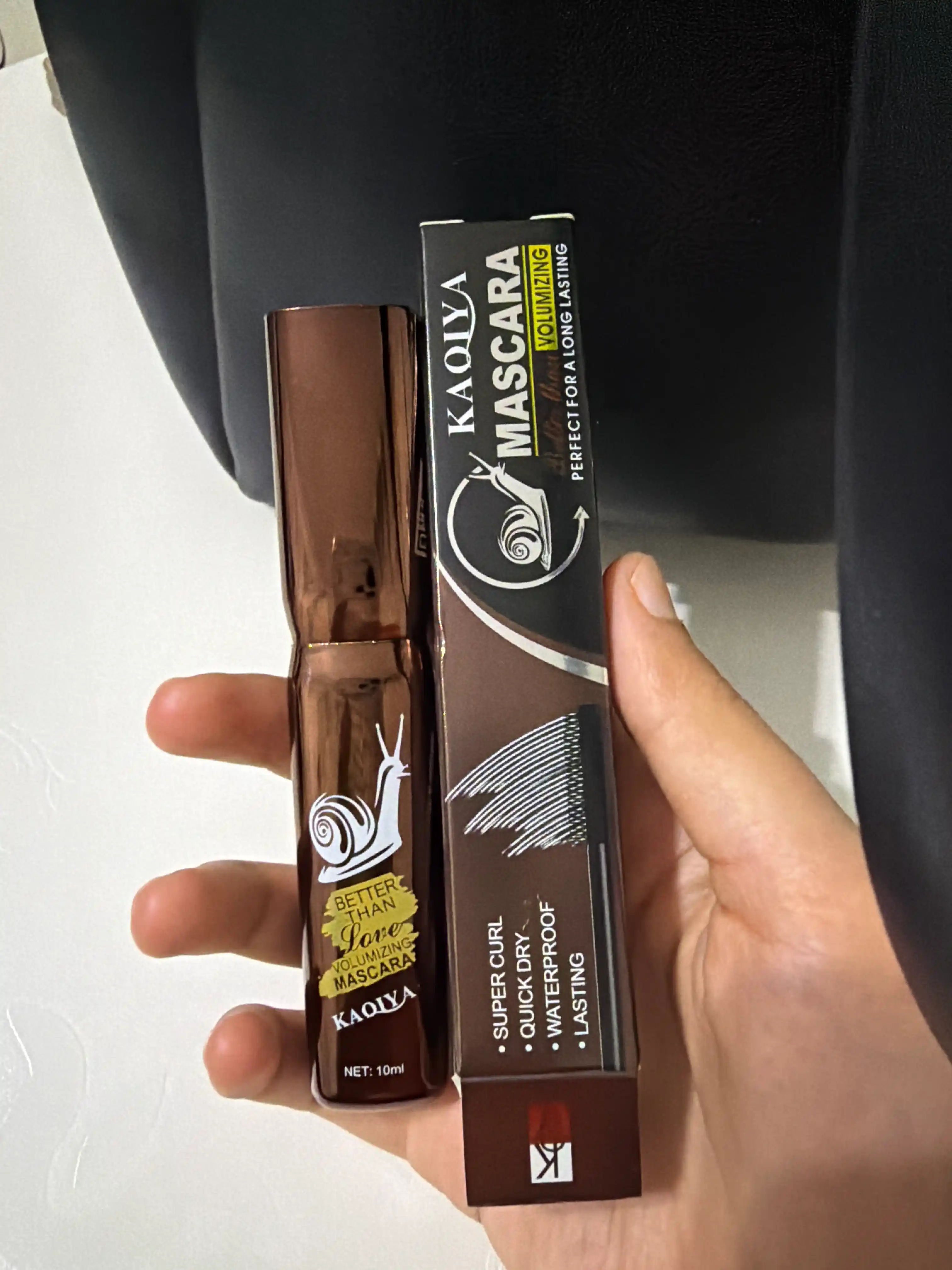 Тушь для ресниц, Mascara, черная, водостойкая