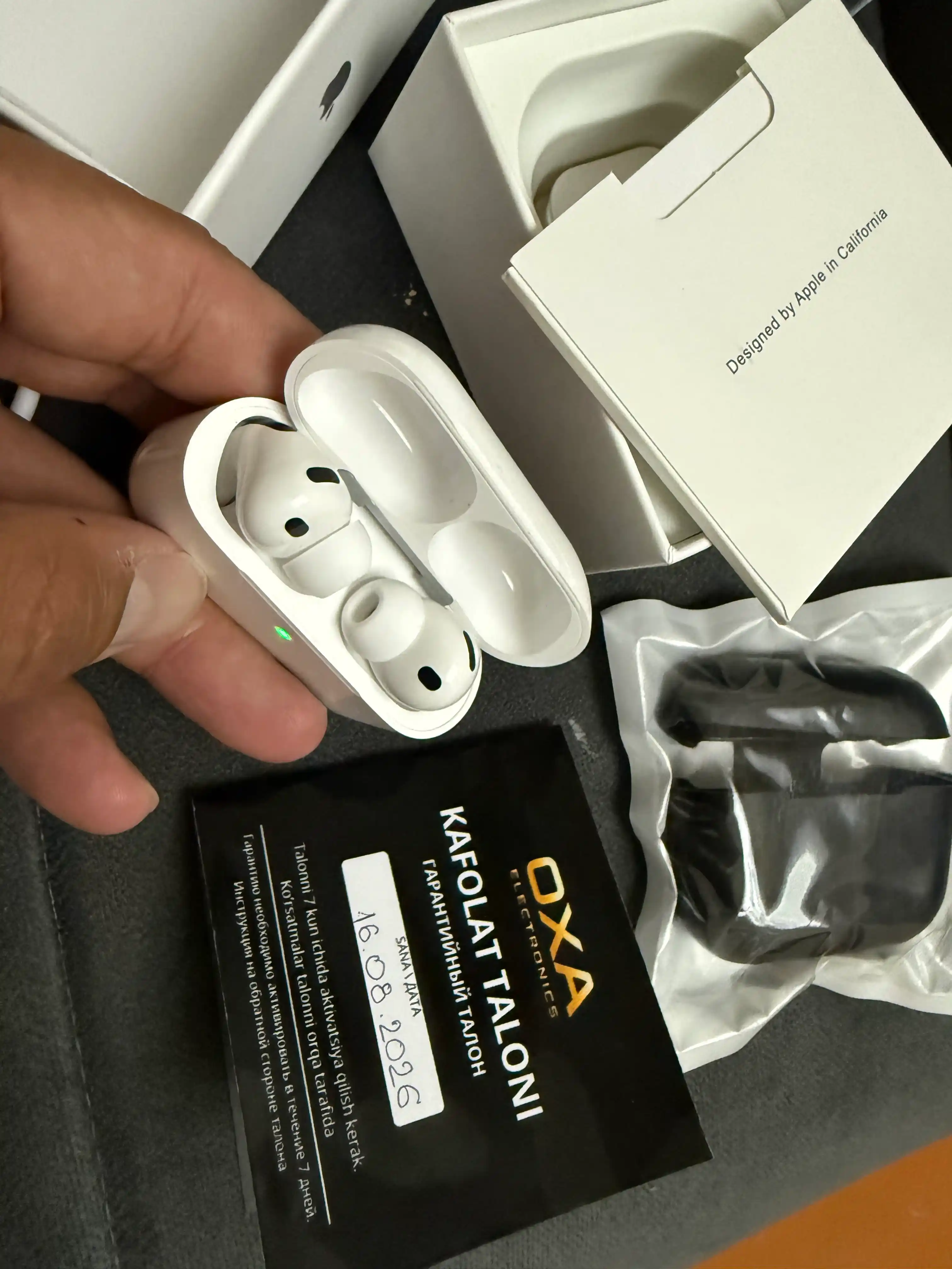 Pods Pro 3 simsiz quloqchinlari, Android va iPhone uchun Bluetooth sensorli quloqchinlar