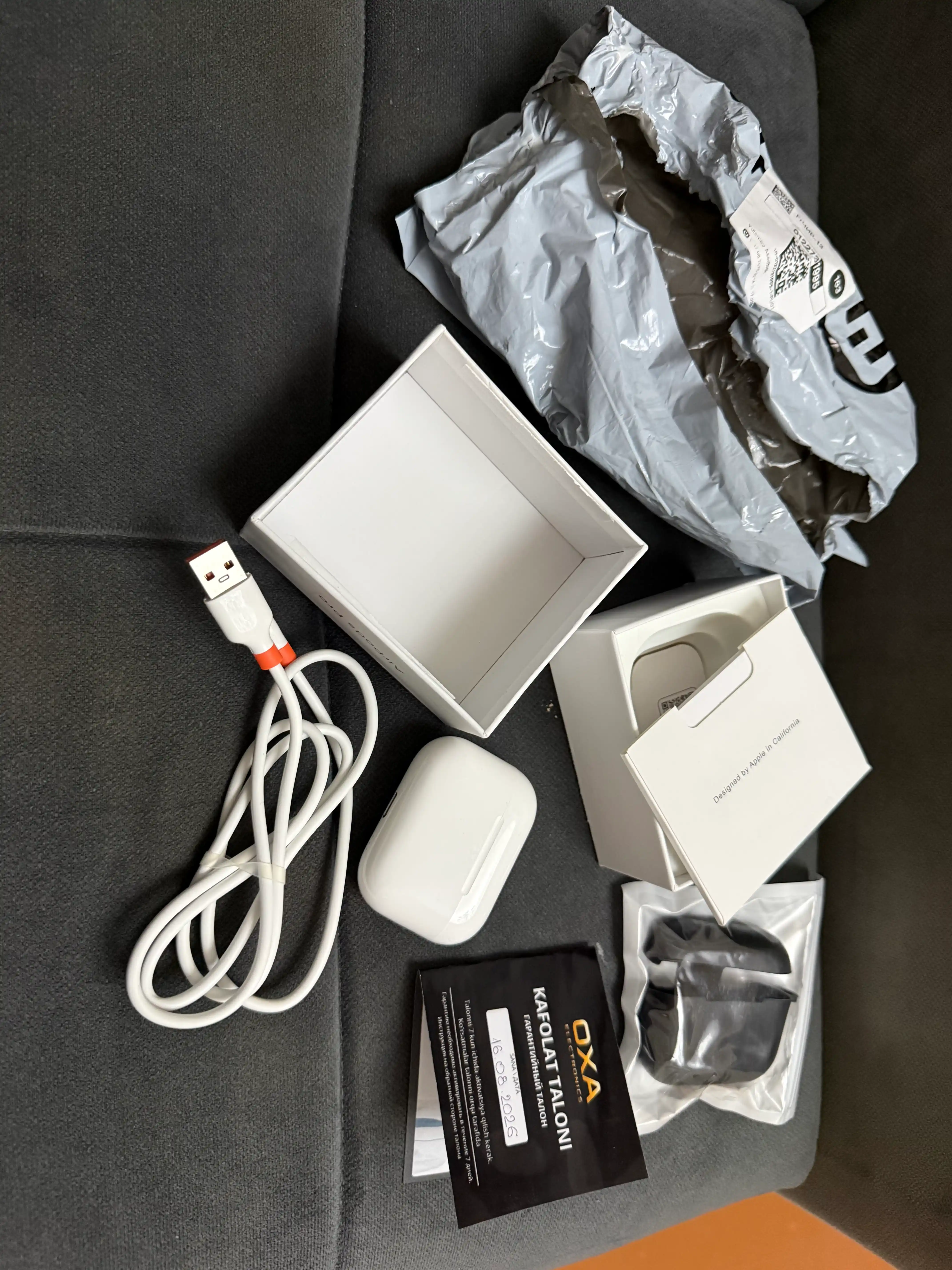 Pods Pro 3 simsiz quloqchinlari, Android va iPhone uchun Bluetooth sensorli quloqchinlar