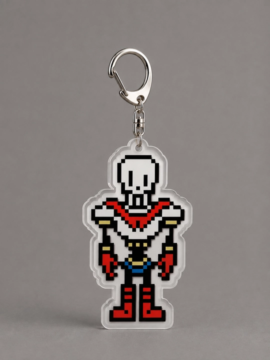 Брелоки Undertale - мерч для фанатов, подарок для геймеров - 