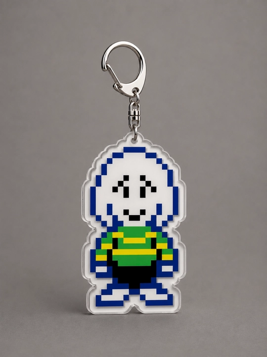 Брелоки Undertale - мерч для фанатов, подарок для геймеров - 