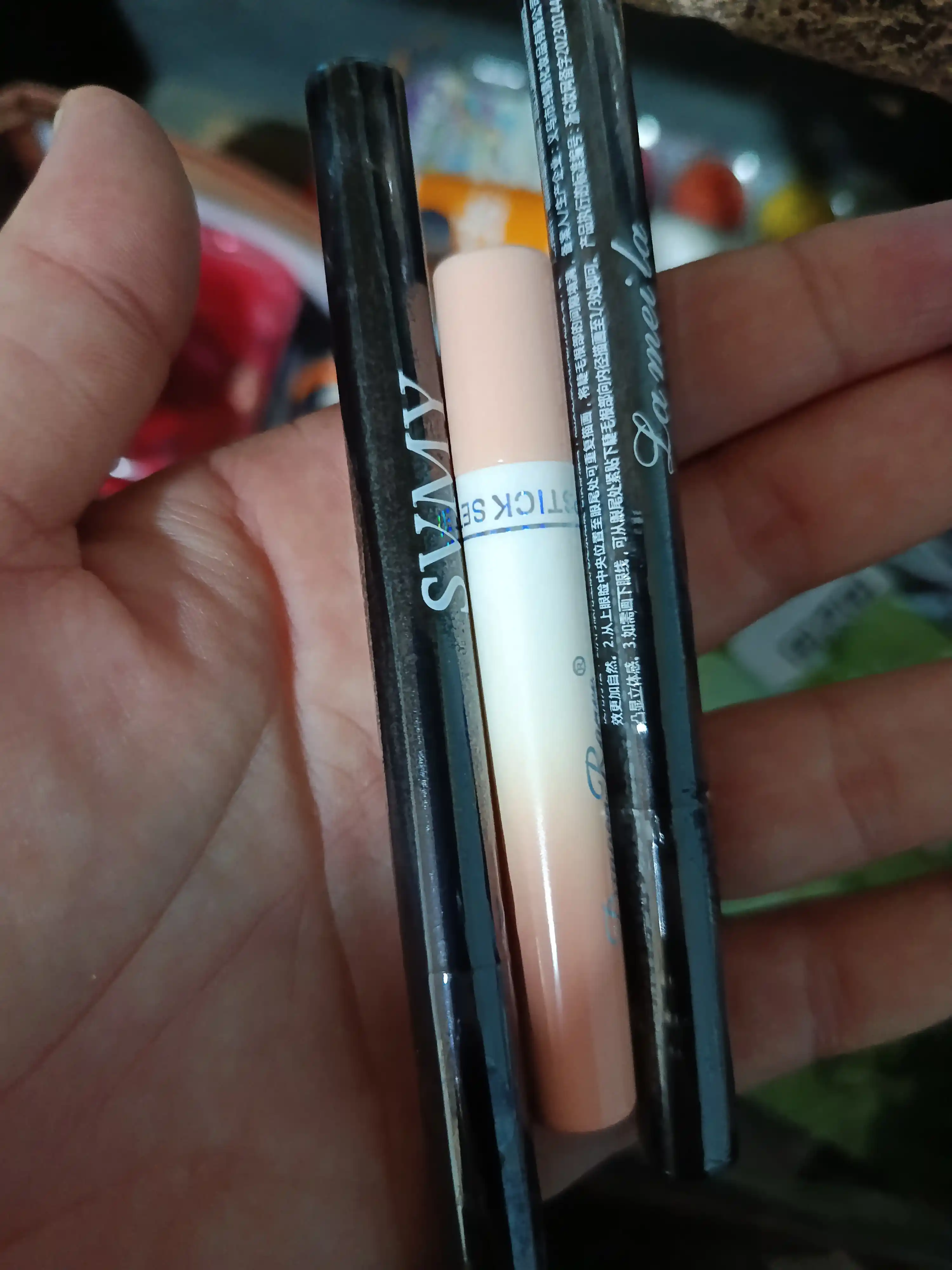 Podvodka flomaster 2 tasi 1 da ko'zlar uchun, SVMY va EYELINER, suvga chidamli