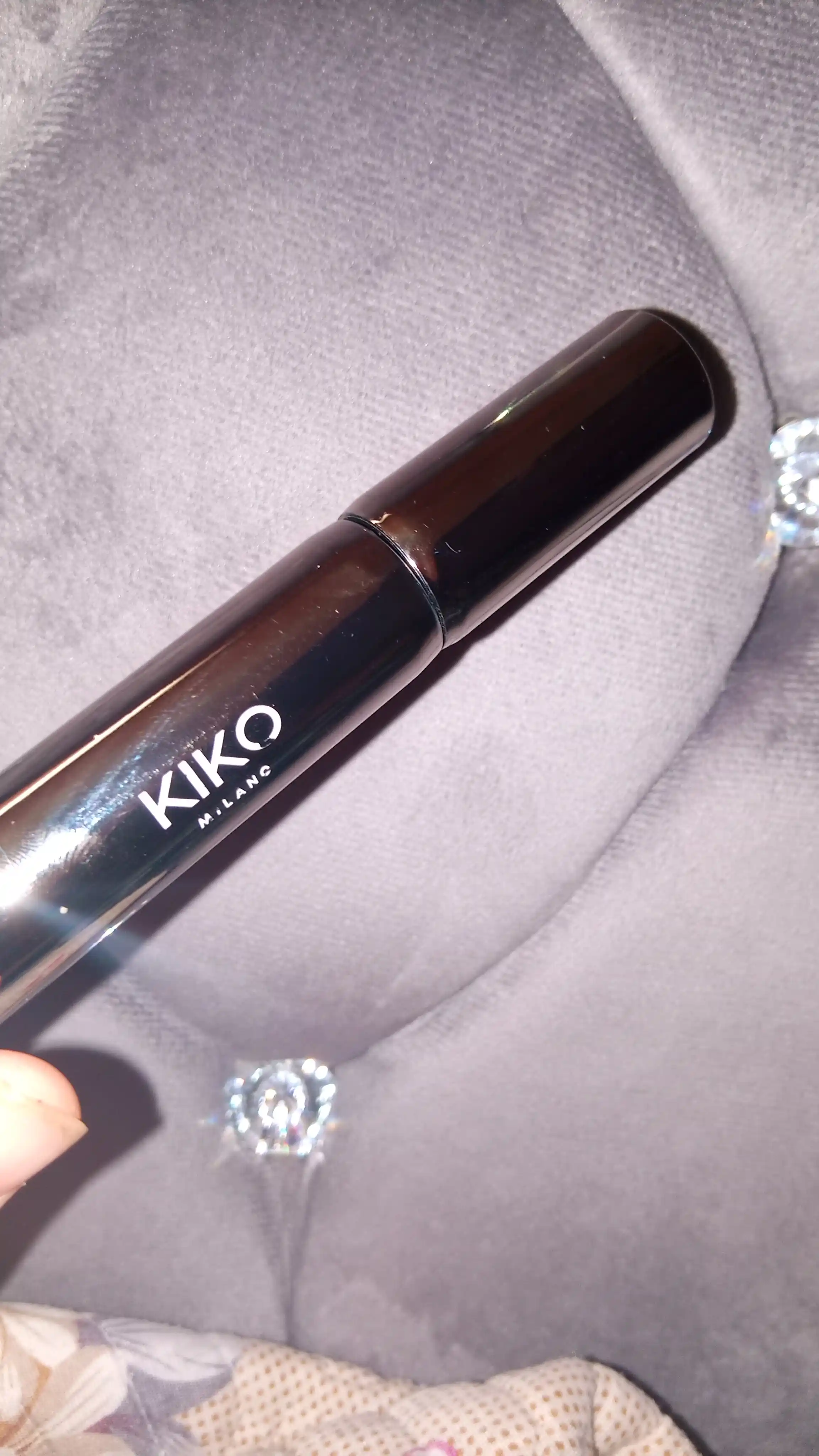 Тушь для ресниц Kiko, водостойкая, эффект объема, черная, 12 мл