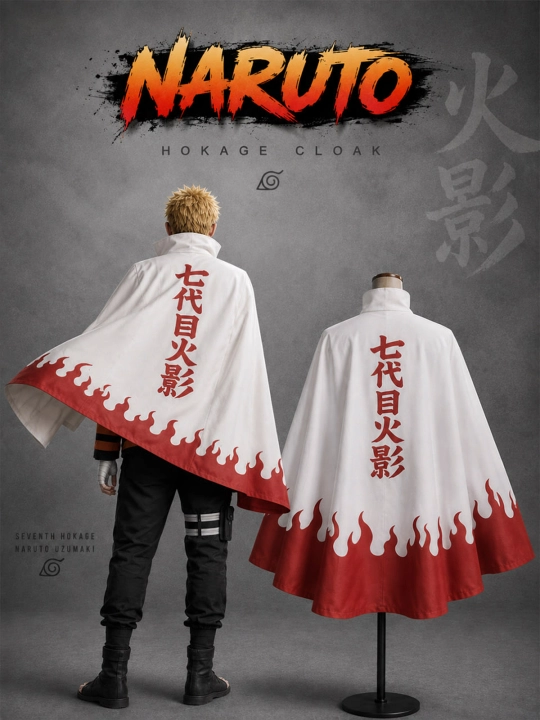 Attack on titan, naruto, demon slayer, kospley kostyumi, anime kiyim, kapyushonli - 
