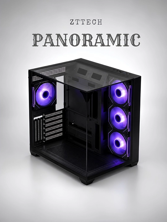 Корпус для компьютера ZTTECH Panoramic Gaming Case - 