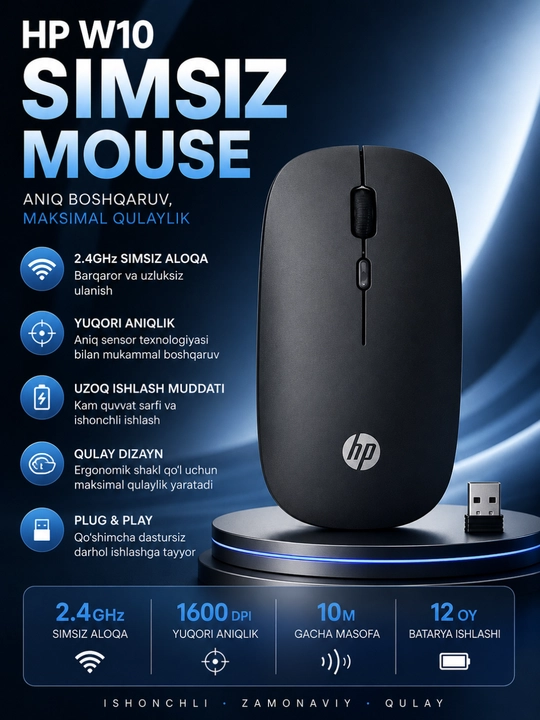 Ofis va o‘yinlar uchun simli USB sichqoncha 1200-4800 DPI yuqori aniqlik - 