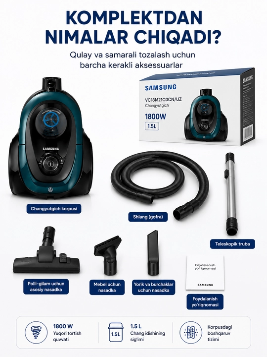 Samsung  VC18M21C0CN