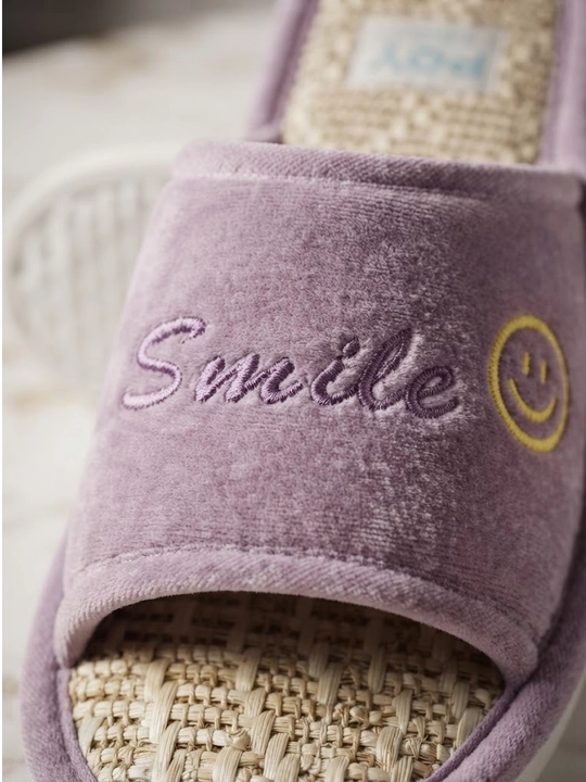SMILE uy shippaklari, ayollar uchun domashniy tapichka, ayollar oyoq kiyimlari