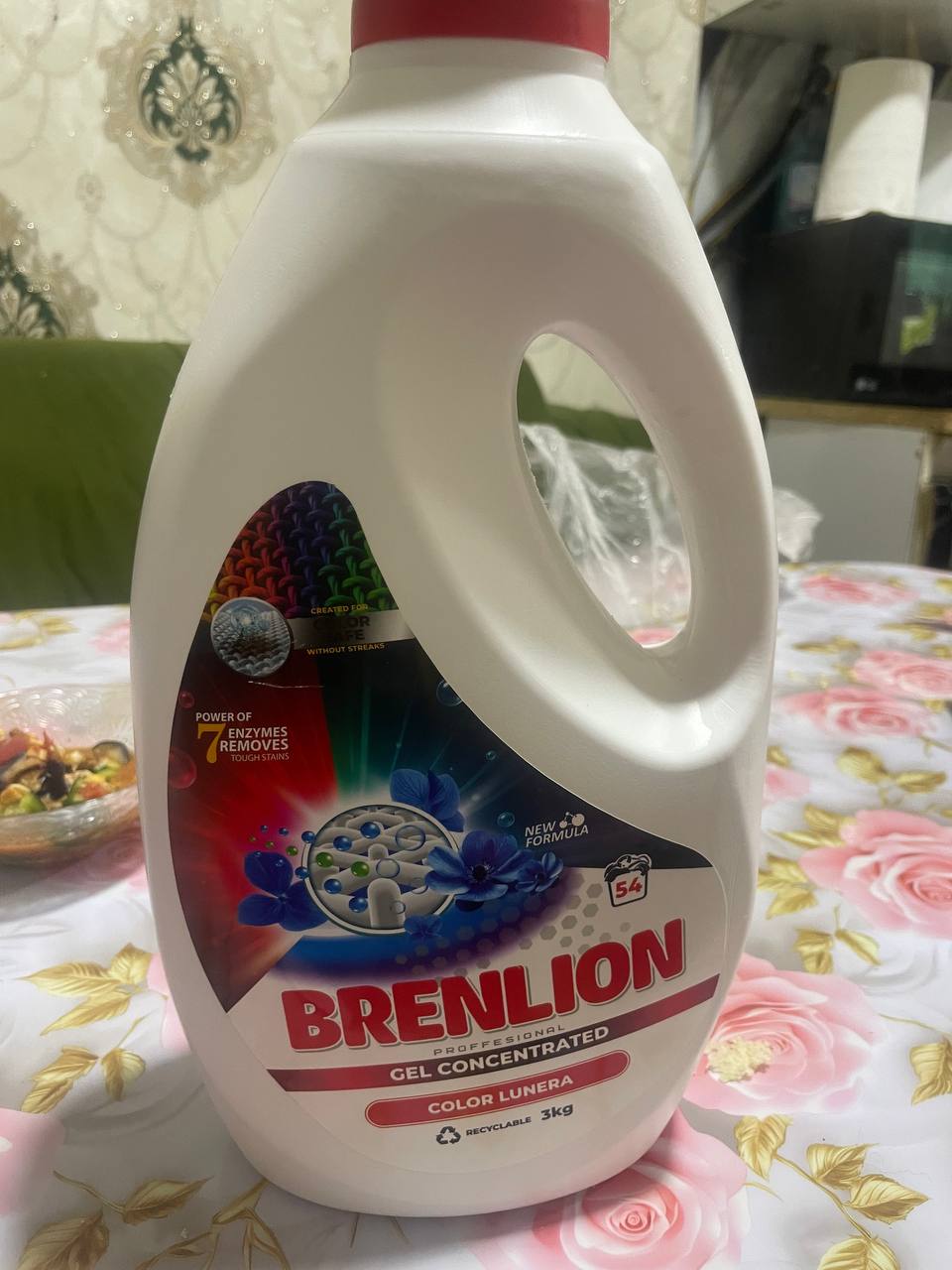 Набор BRENLION жидкий гель для стирки 3 кг и кислородный отбеливатель 300 г