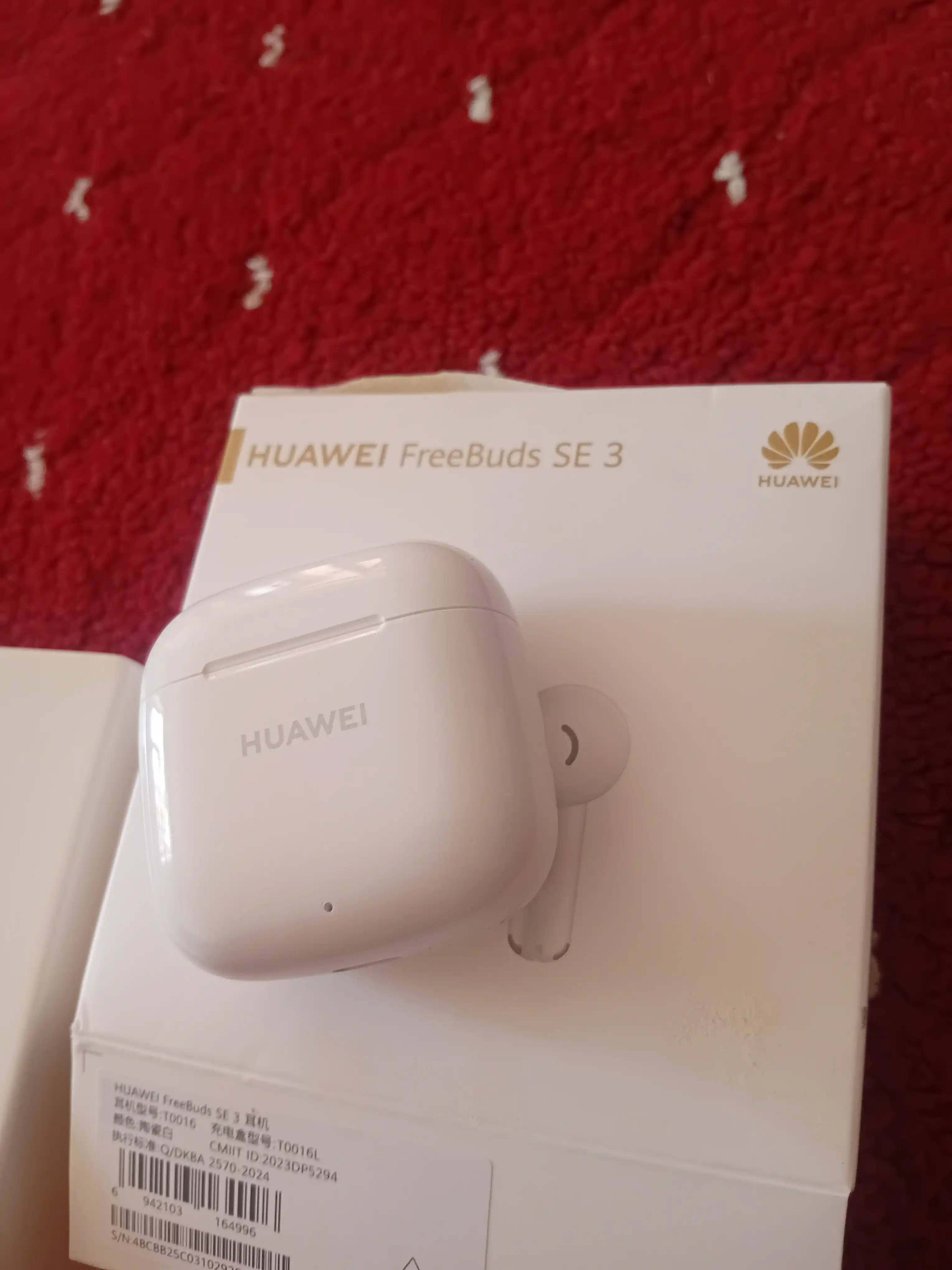 HUAWEI FreeBuds SE 3 simsiz naushniklari, sensorli boshqaruvli, iPhone va Android