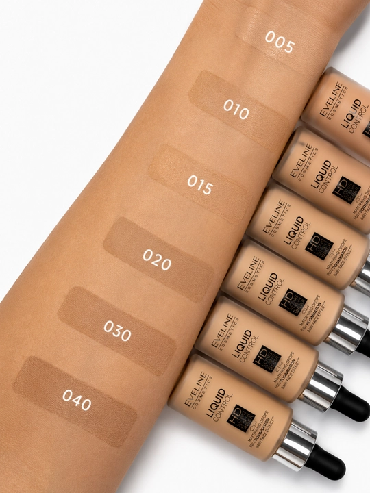Eveline Liquid Control №010 Light Beige suyuq tonal asos 32 ml