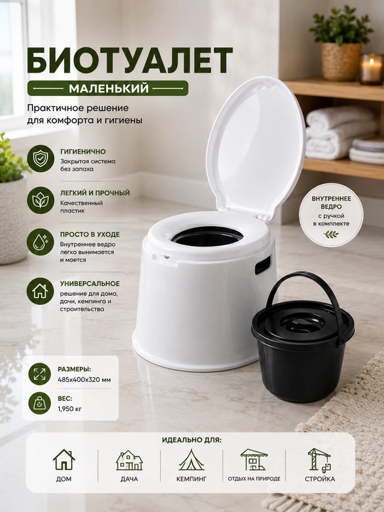 Ko‘chma plastik biotualet