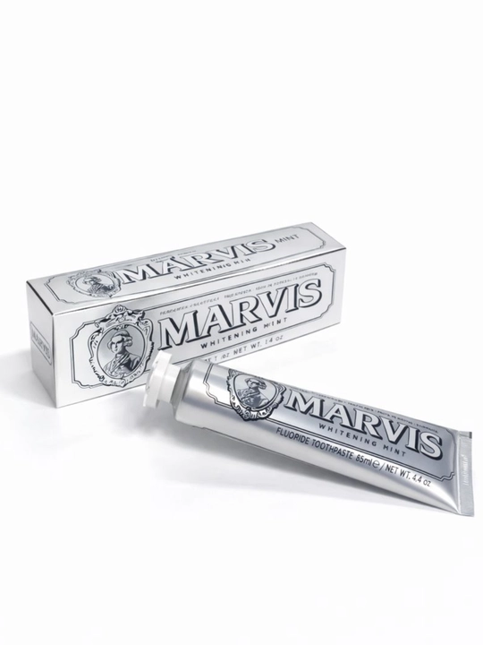 Oqartiruvchi tish pastasi, yalpiz ta’mi MARVIS Whitening Mint, 85 ml - 