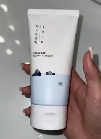 Round Lab Dokdo yuvish uchun penka, dengiz suvi, ko'pik, tozalash yuz penka, 150 ml