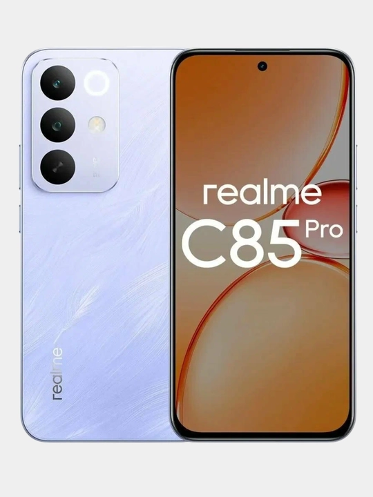 Смартфон Realme C85 Pro, AMOLED-экран 120Гц, камера 50Мп ИИ, 2-шт SIM, процессор Snapdragon 685