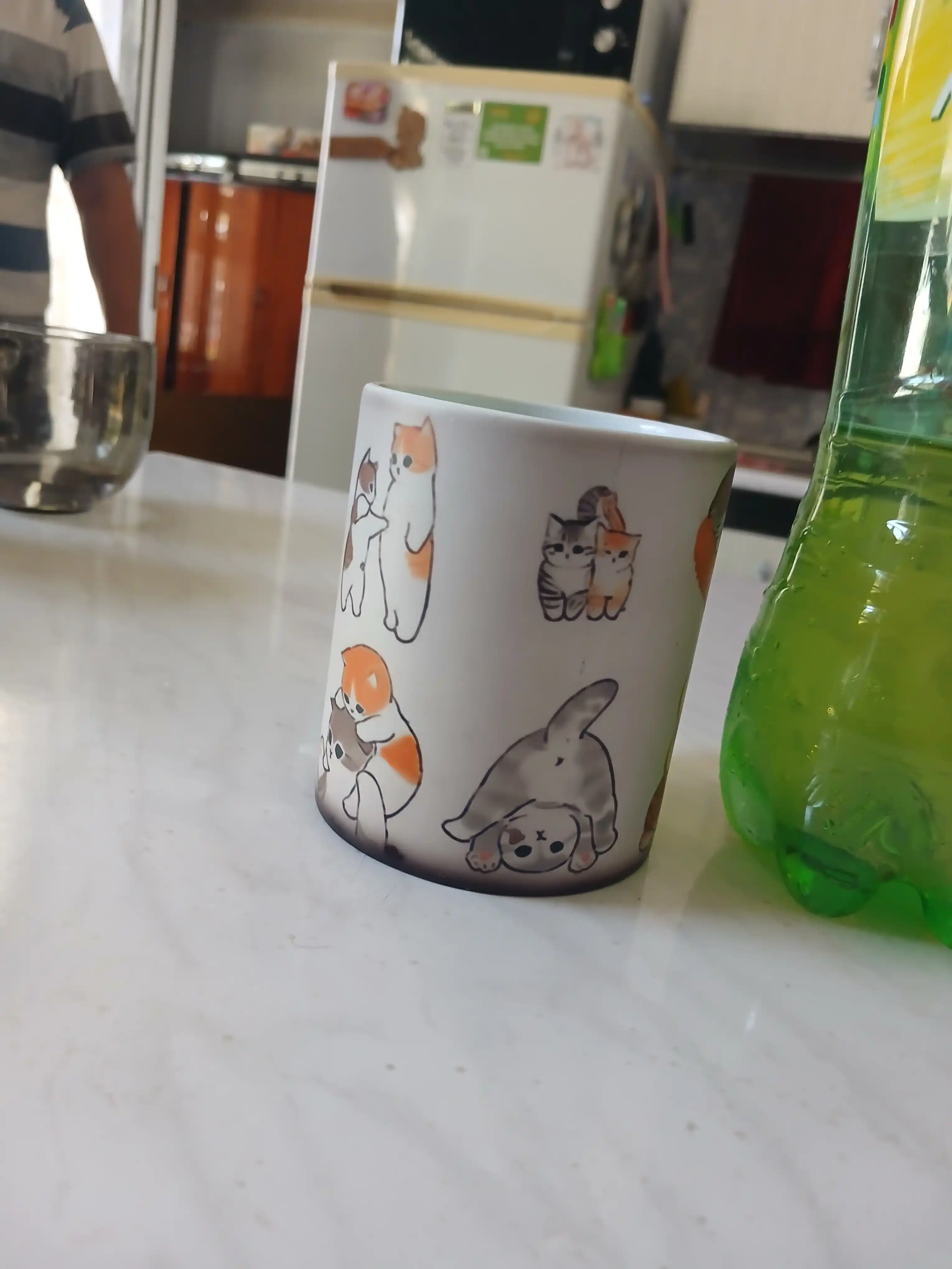 Krujka-xameleon, rangini o‘zgartiradigan bosilgan krujka, xotin, er, opa-singil, o'g'il