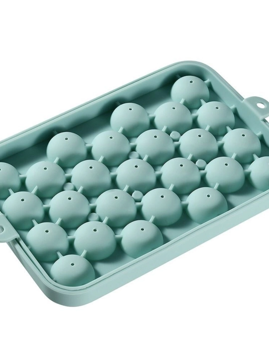 Silikon yumaloq shaklli muz qolipi - 