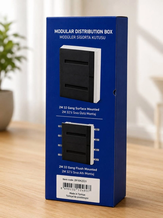 Panasonic tashqi shit 2M 32 modul elektr tarmog‘i uchun montaj himoya qutisi xonalar uchun