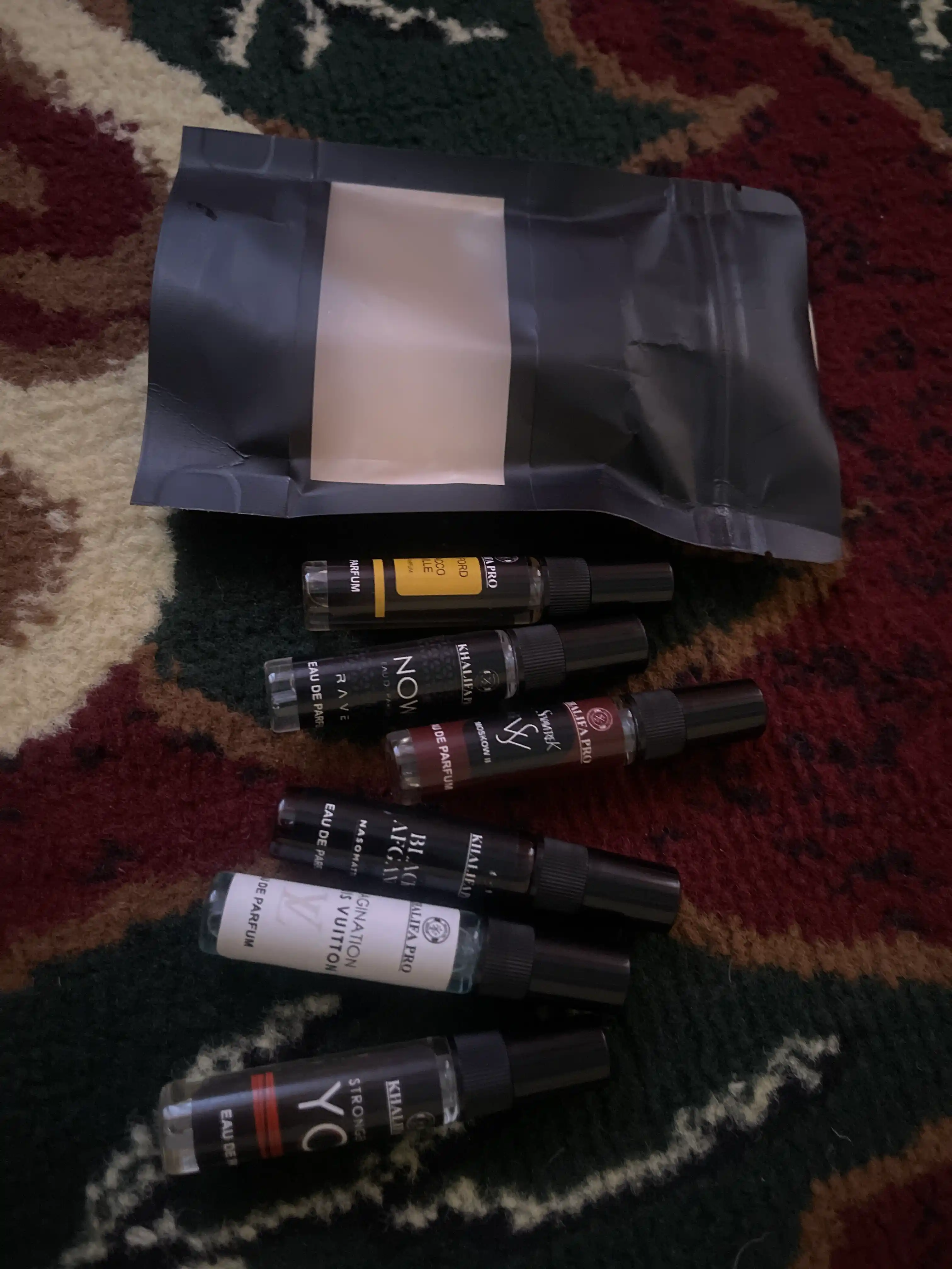 Erkaklar uchun atirlar to'plami, Now, Imagination, Moskow 2,Tobacco Vanille,You,Afgano,6in