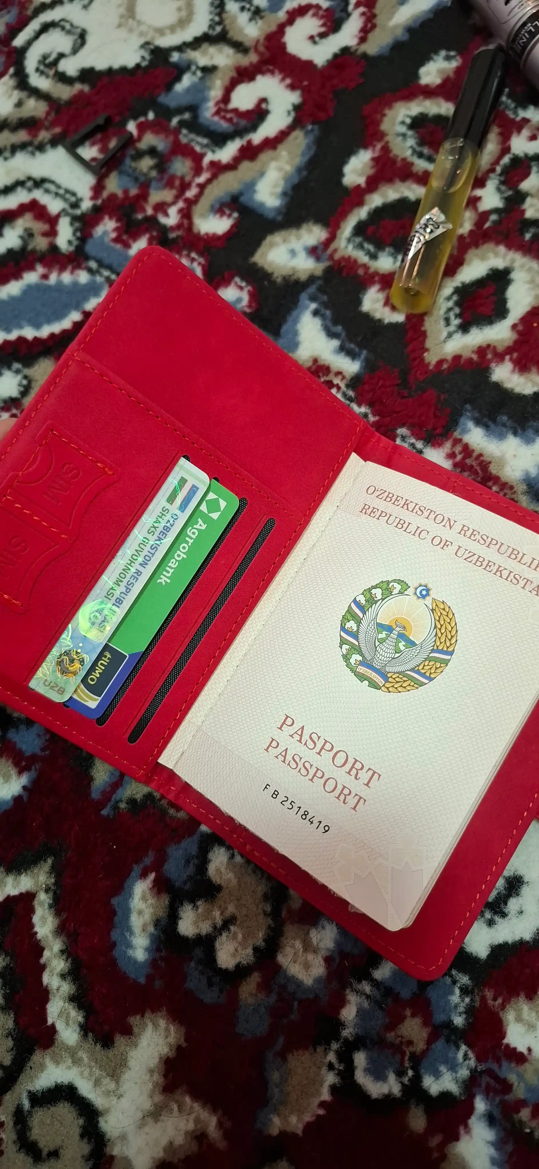 Обложка для загранпаспорта