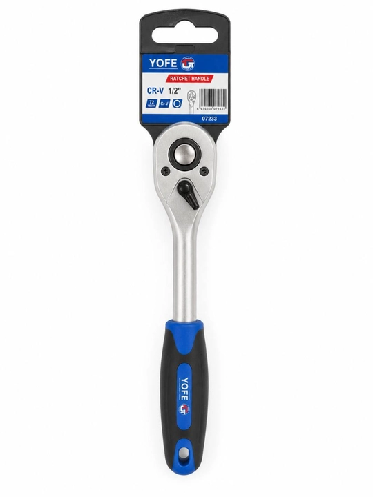 Reshyotkali kalit YOFE 07231, 1/2", 72 tishli, Cr-V - 