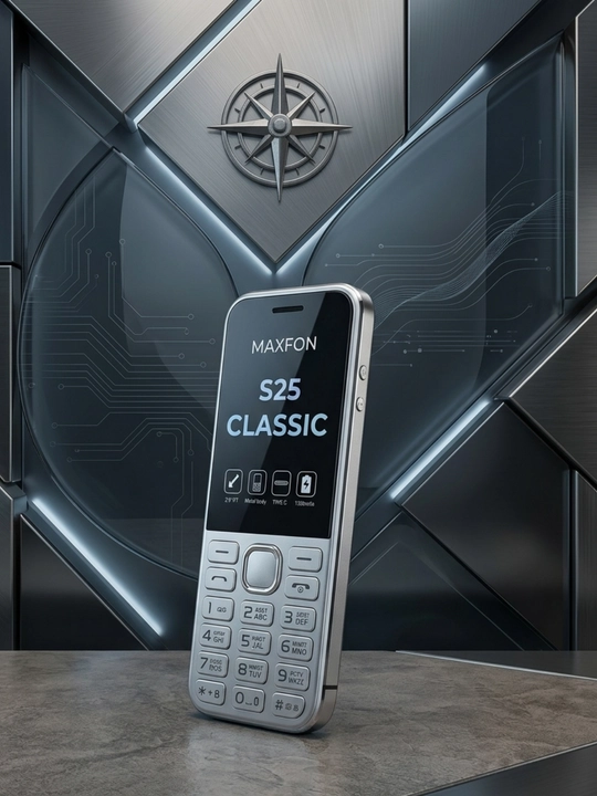 MAXFON S25 Classic tugmali mobil telefoni
