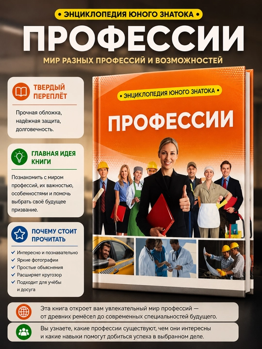 Энциклопедия юного знатока «Профессии» - 