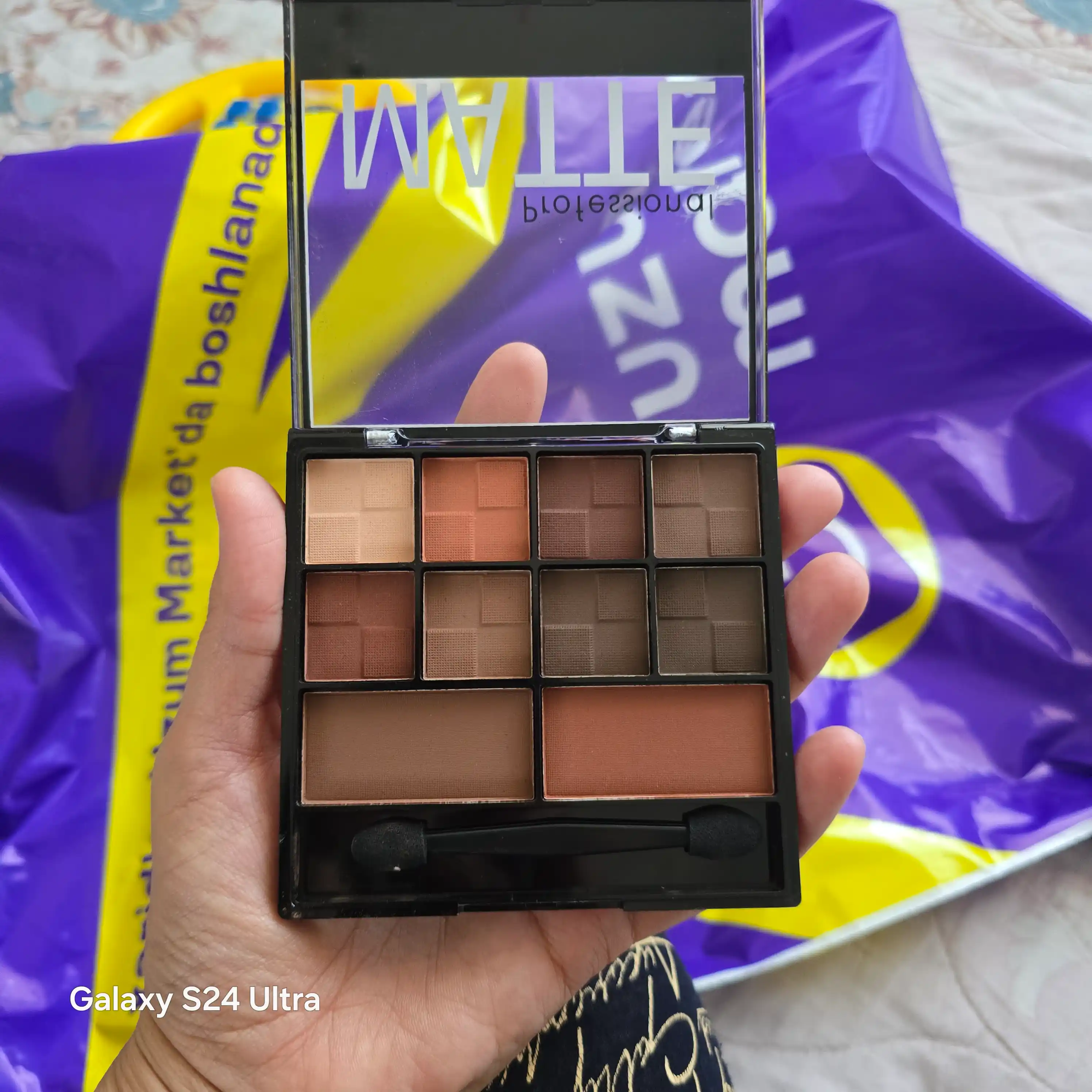 Палитра матовых теней для век, MATTE PROFESSIONAL тени для кожи вокруг глаз, из 10 цветов