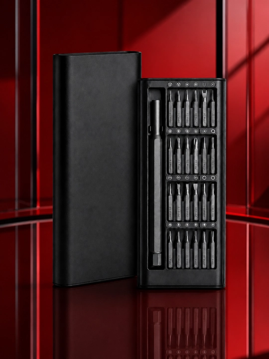 Telefon, noutbuk va soat uchun precision otvyortka va bitlar to‘plami - 
