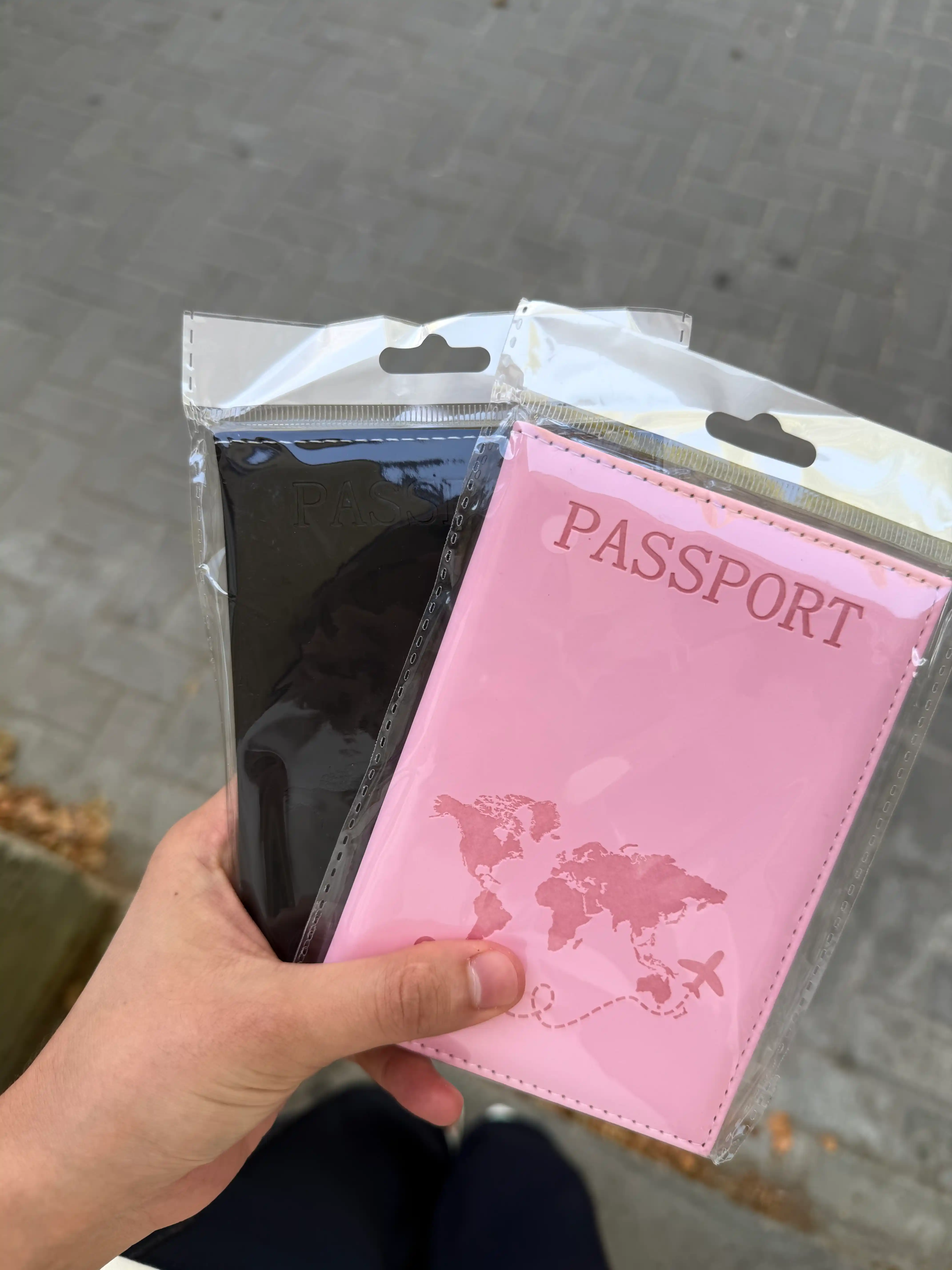 Pasport muqovasi, universal, eko-charmdan Passport Cover