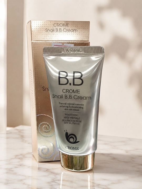 BB krem CROME Snail B.B Cream SPF 50+ PA++++ yuz uchun - 
