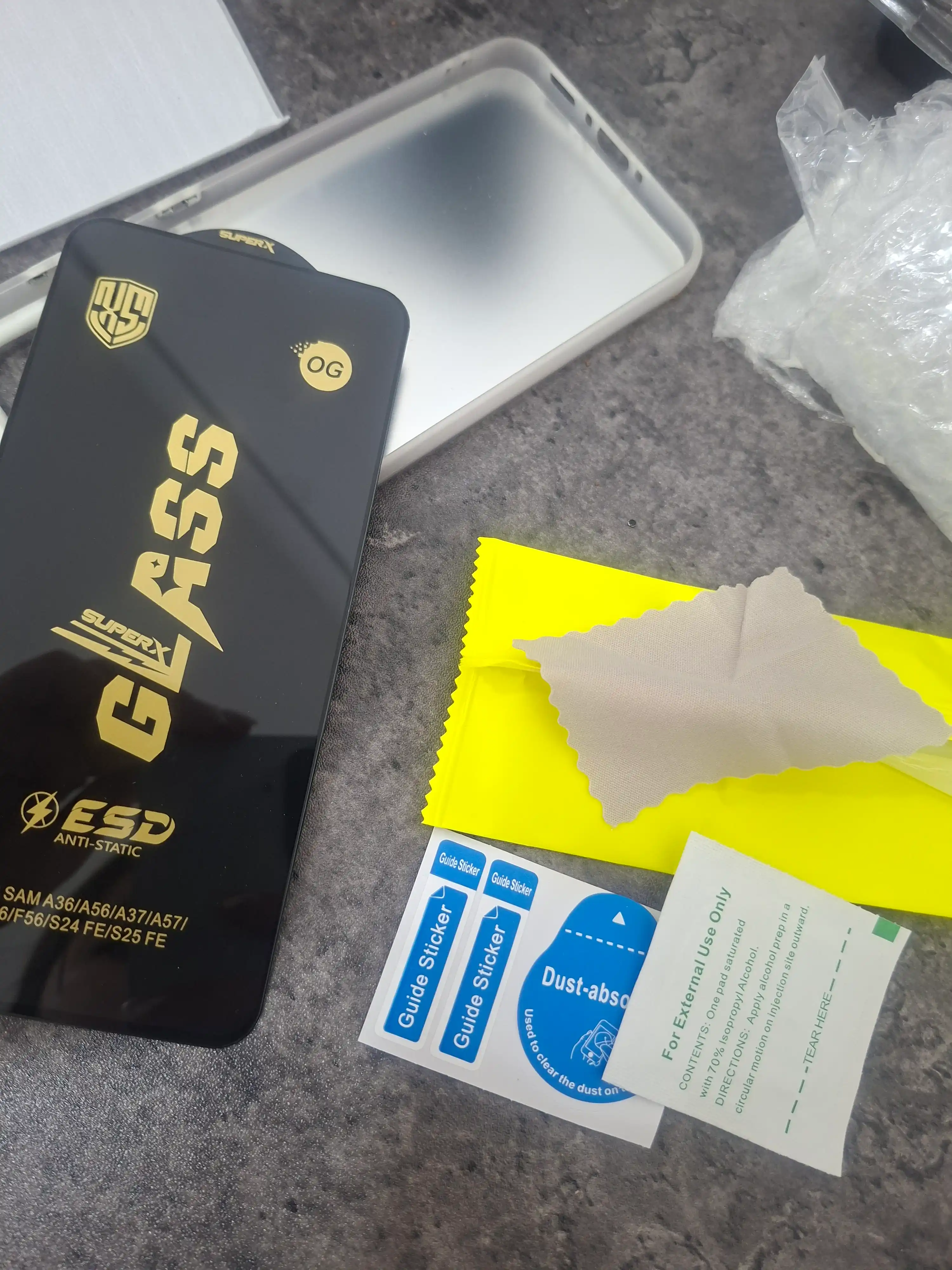 Защитное стекло для смартфона SAMSUNG A56/36