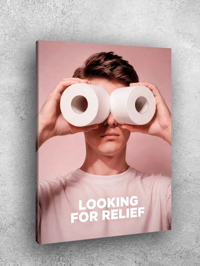 Картина на стену ARTERY на холсте, интерьерная