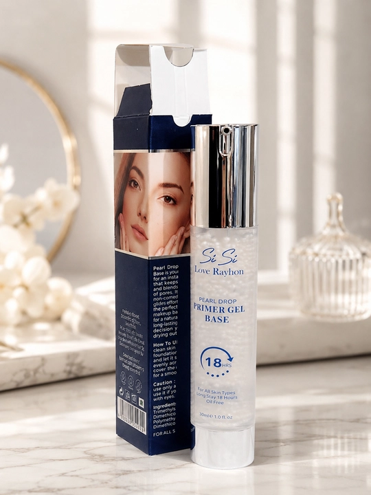 Yuz uchun praymer gel SiSi Love Rayhon Pearl Drop Primer Gel Base 30 ml - 