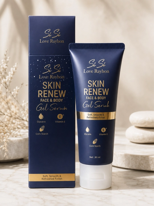 Si Si Love Rayhon Skin Renew Face & Body Gel Serum yuz va tana uchun gel-skrab, 80 ml - 