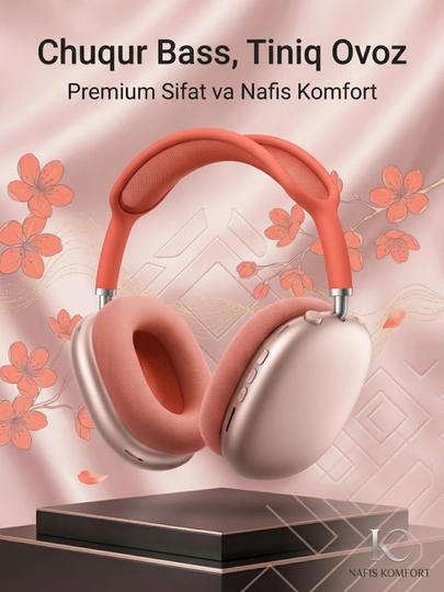 Simsiz Bluetooth quloqchinlar, P9, Mikrofonli, Naushnik - 
