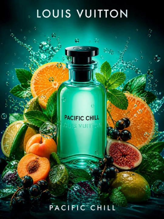 Духи Louis Vuitton Météore, Orage, Pacific Chill, унисекс