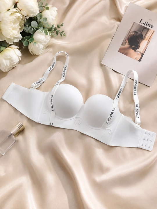 Ayollar uchun oq Push-up Comfort byustgalteri - 