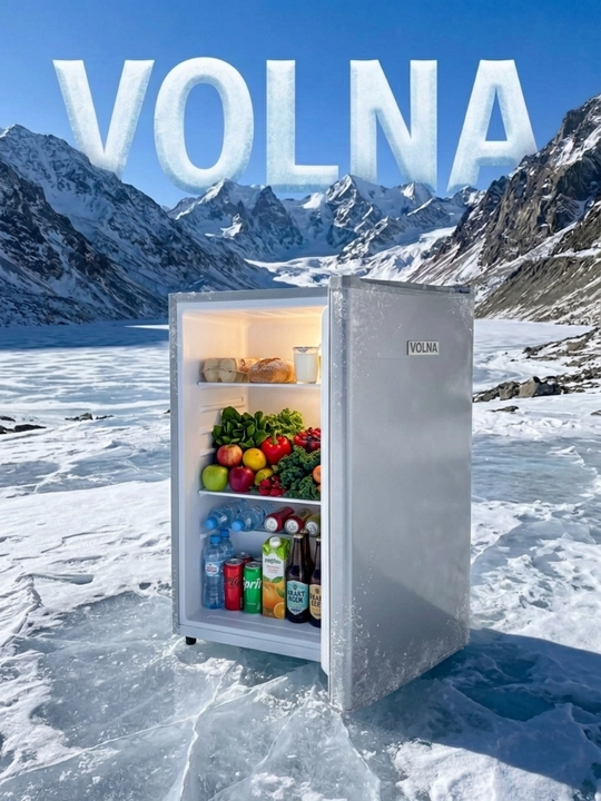 Sovutgich VOLNA 91 RS 91 L A+ Energiya Tejamkor De Frost 42 dB R600a