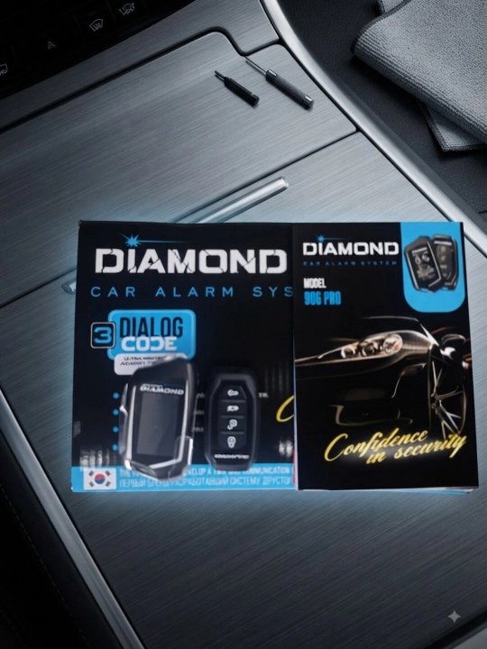 Автомобильная сигнализация DIAMOND, пульт 906 дистанционного управления - 