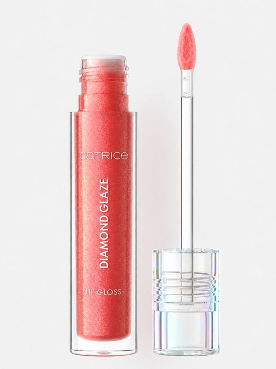 Блеск для губ мерцающий DIAMOND GLAZE LIP GLOSS, 040 DIAMONDS MADE ME DO IT, 3 мл - 