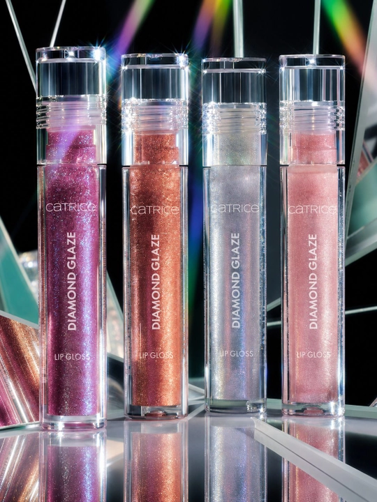 Блеск для губ мерцающий DIAMOND GLAZE LIP GLOSS, 010 BUBBLES 'N' TROUBLES, 3 мл