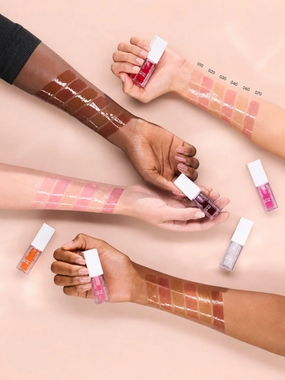 Lab yog'i glossin' glow tinted lip oil, 040 glossip girl, 4 ml