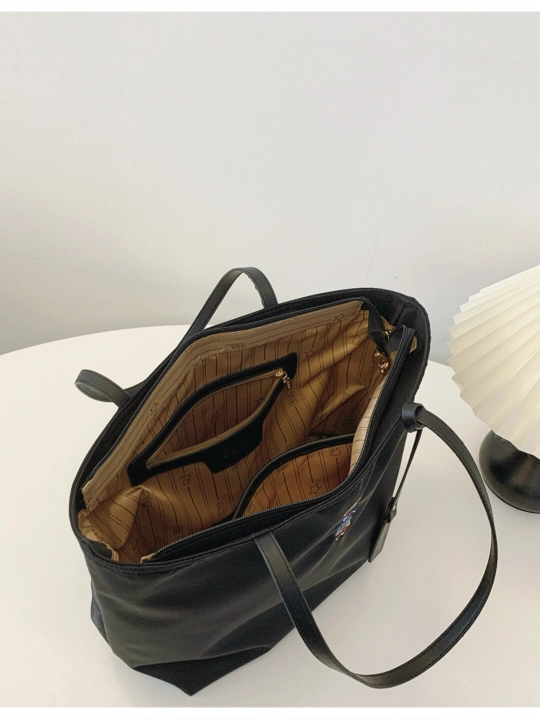 Ayollar uchun shopper sumka yelkaga, ayiqchali sig'imli va ixcham  sumka