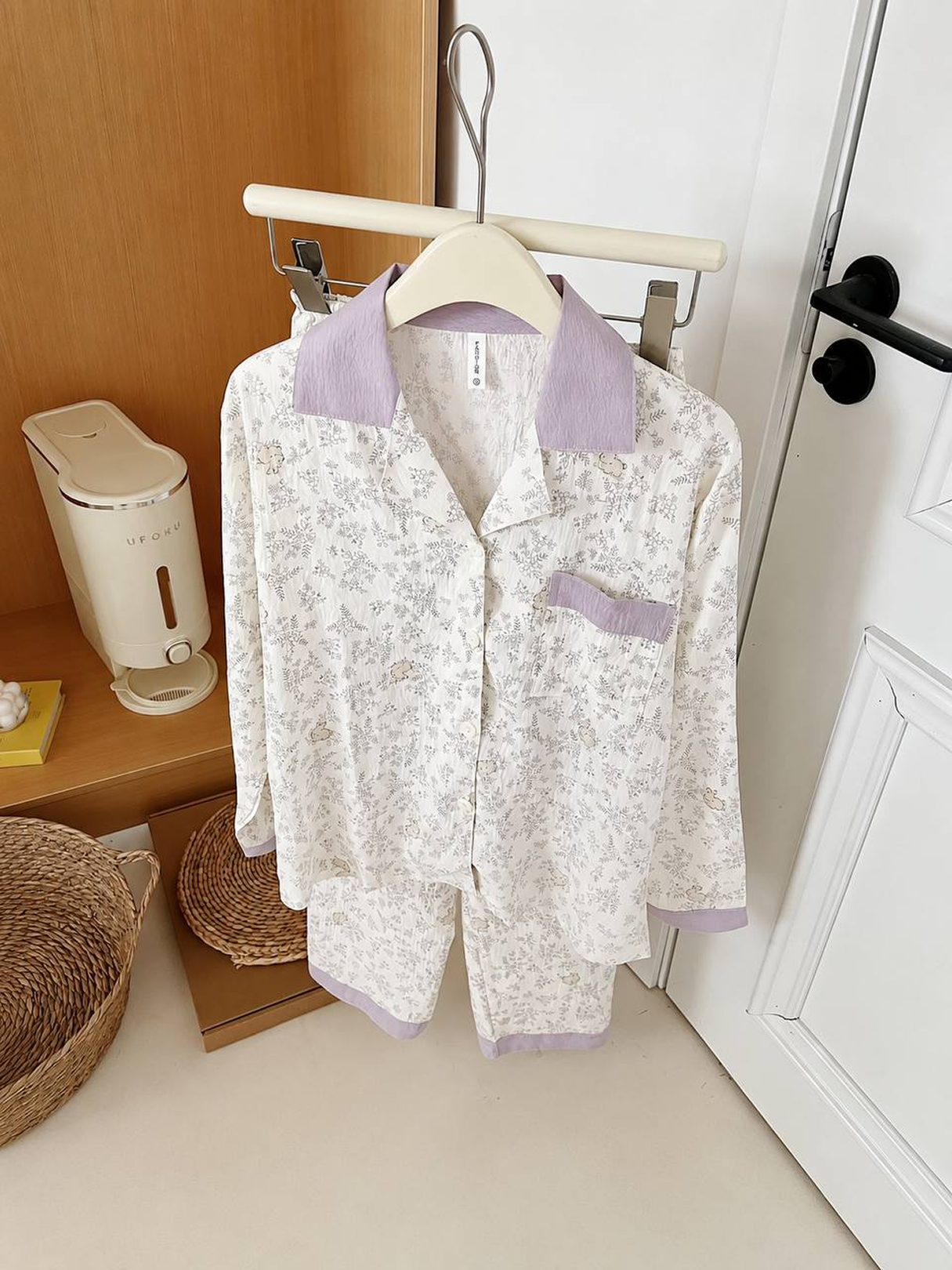 Ayollar uchun uzun yengli uzun shimli pijama – kuz, qish va bahor uchun