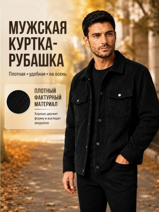 Cho‘ntakli baxmal kurtka-ko‘ylak, kuz va bahor uchun mavsumiy kundalik kurtka